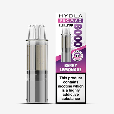 Hyola Pro Max 8000 Berry Lemonade Compliant Prefilled Pod