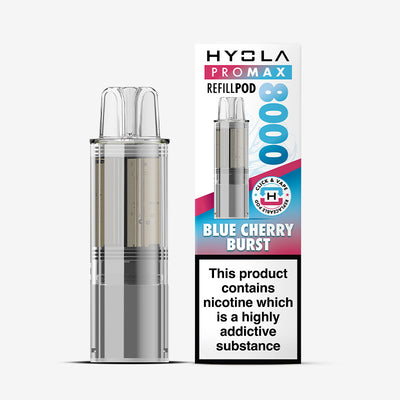 Hyola Pro Max 8000 Blue Cherry Burst Compliant Prefilled Pod
