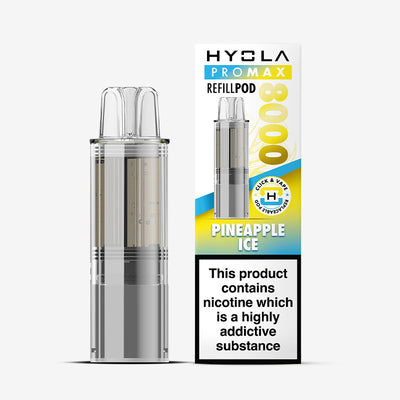 Hyola Pro Max 8000 Pineapple Ice Compliant Prefilled Pod