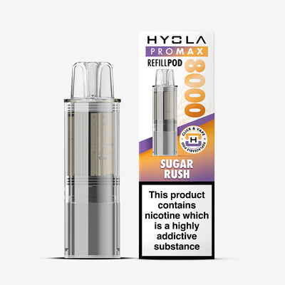 Hyola Pro Max 8000 Sugar Rush Compliant Prefilled Pod